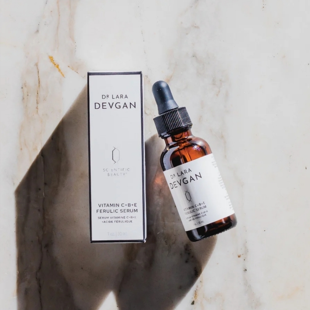 Dr Lara Devgan SCIENTIFIC BEAUTY Vitamin C+B+E Ferulic Serum 1 Oz BRAND NEW!!